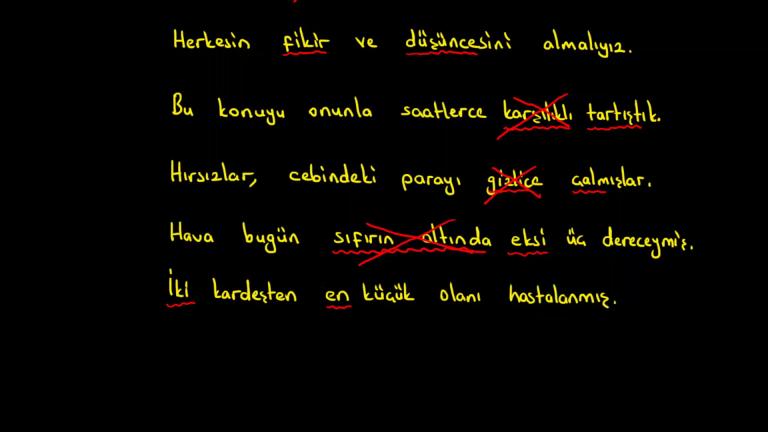 Gereksiz Sözcük Kullanımı