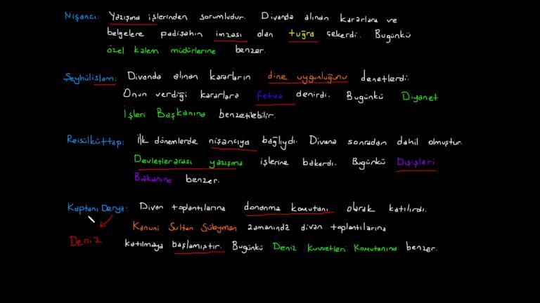 Osmanlı Yönetim Teşkilatı