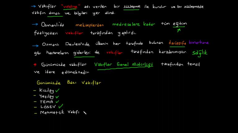Sivil Toplum Kuruluşları ve Vakıflar