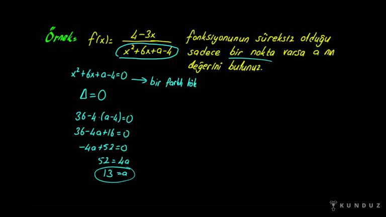 Grafikte Süreklilik İnceleme
