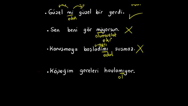 Mi'nin Yazımı