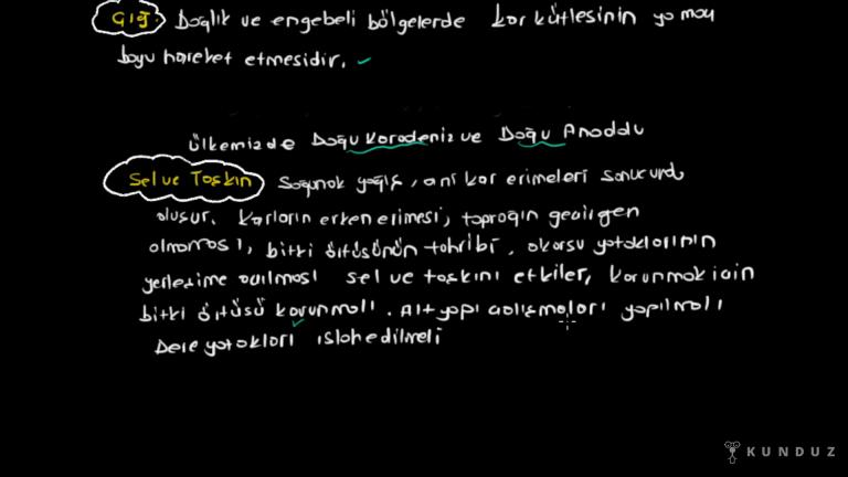 Türkiye'de Afetlerin Dağılışı