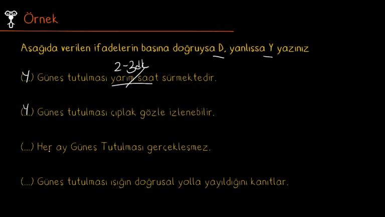 Güneş Tutulması