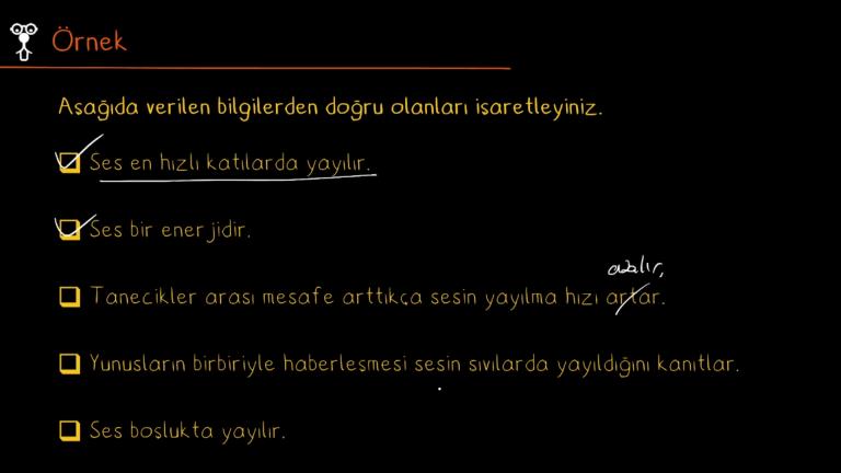 Sesin Yayılması