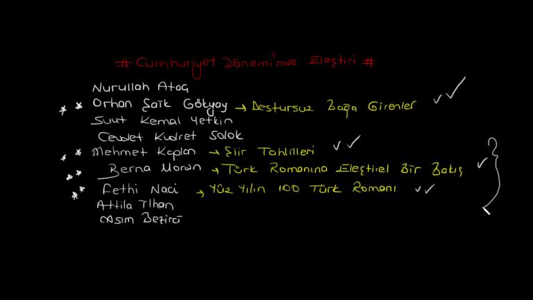 Eleştiri nedir?