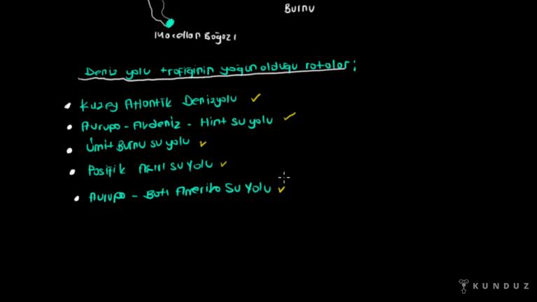 Uluslararası Ulaşım Hatlarının Genel Özellikleri ve Etkileri