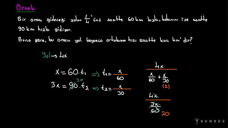Hareket Problemleri Bölüm 3